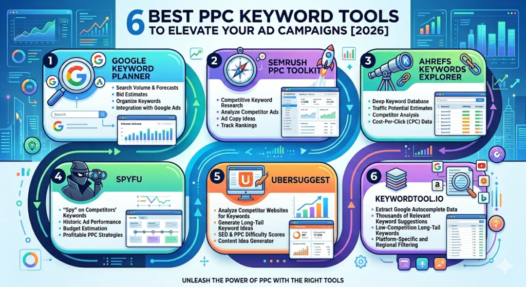 6 Best PPC Keywords Tools to Elevate your Ad Campaigns [2026]