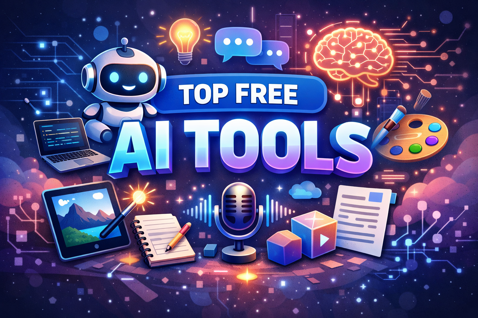 Top Free AI Tools 2026 Featured Image